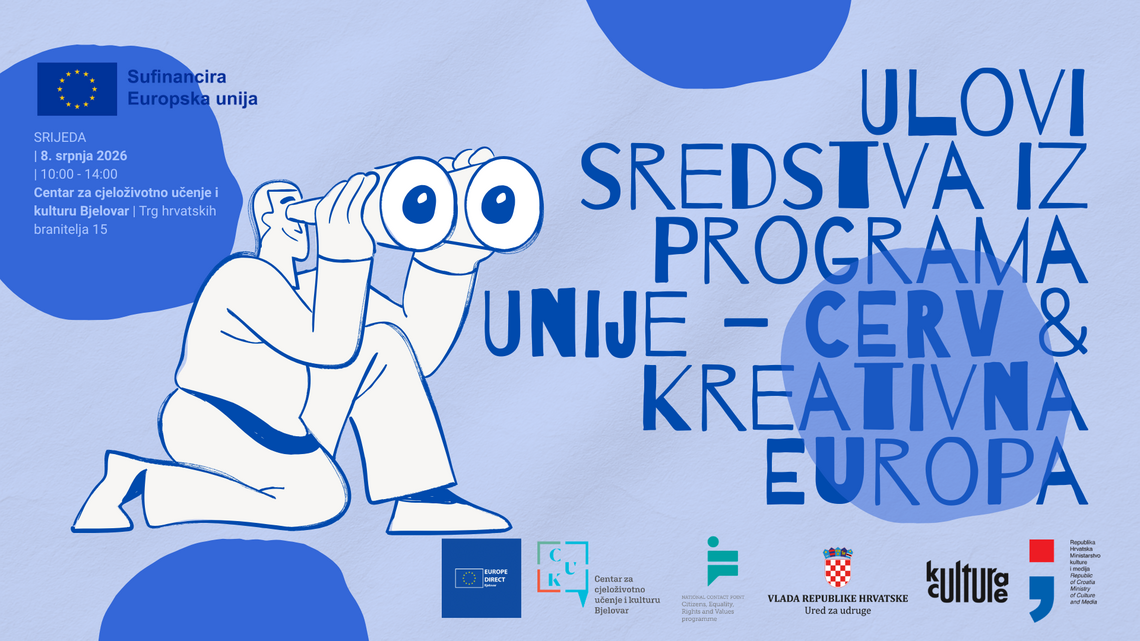 Ulovi sredstva iz programa Unije – CERV & Kreativna Europa