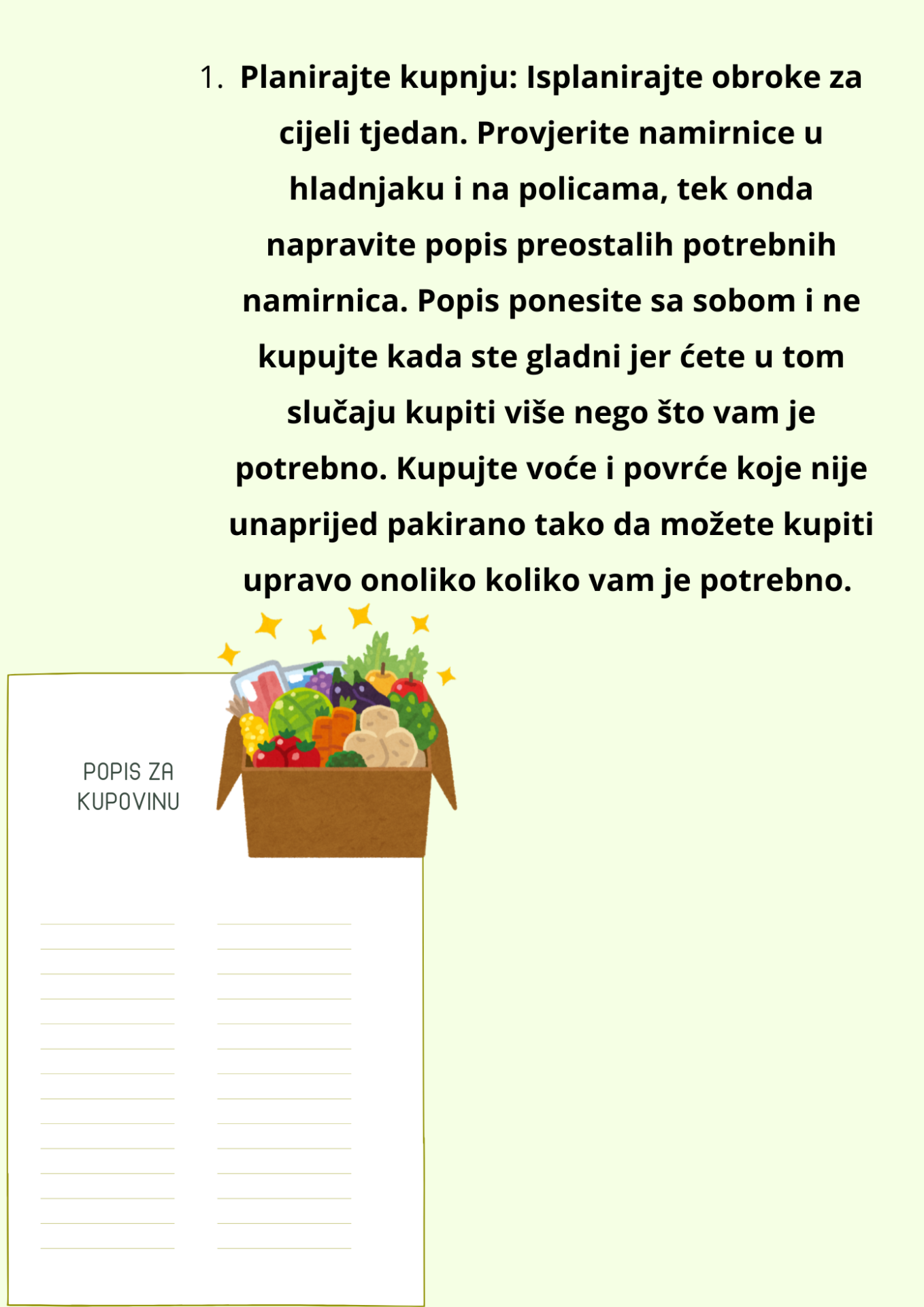 Međunarodni dan svjesnosti gubitka i bacanja hrane - 