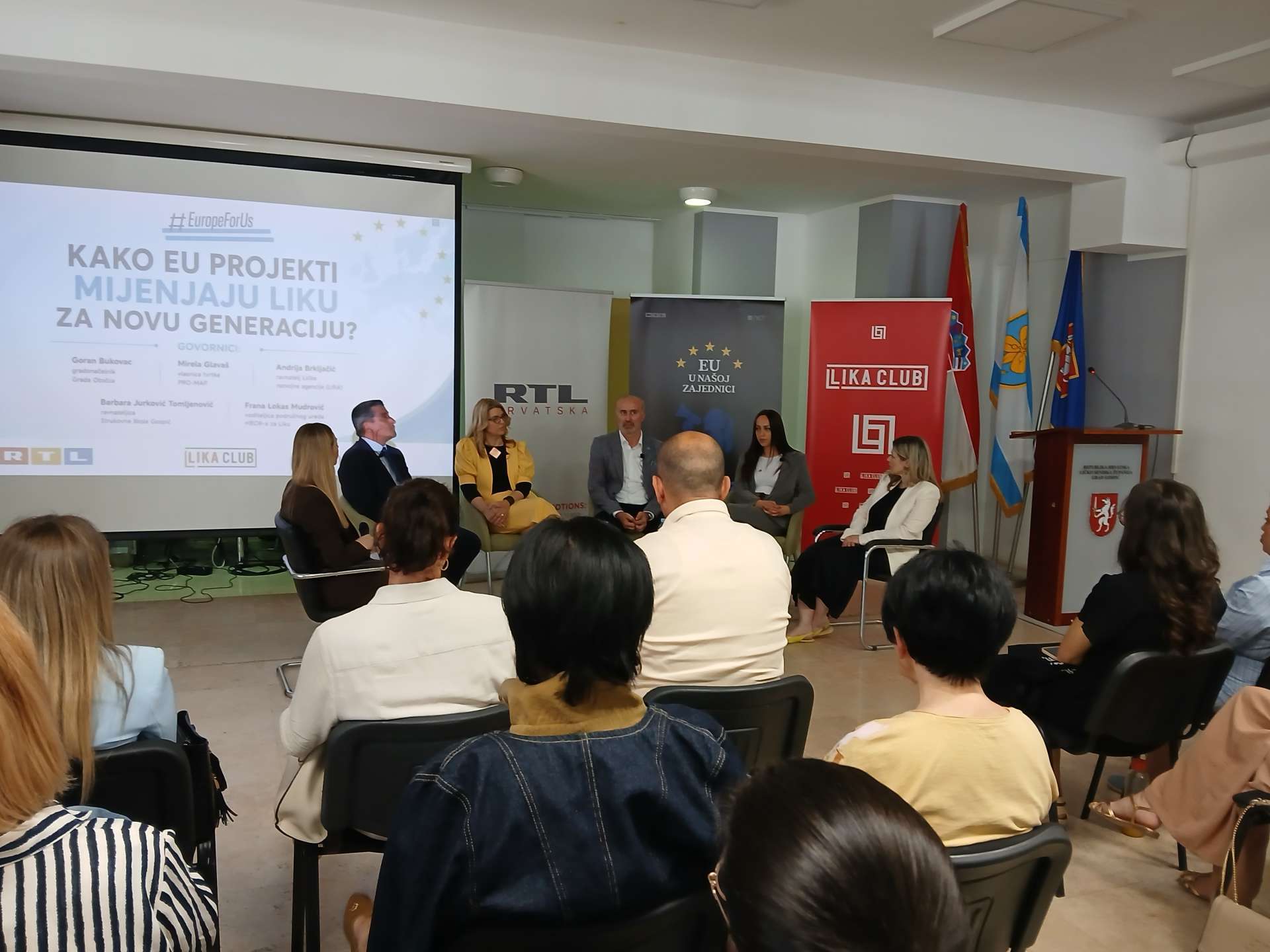 Održana panel rasprava na temu „Kako EU projekti mijenjaju Liku za novu generaciju?“ - 