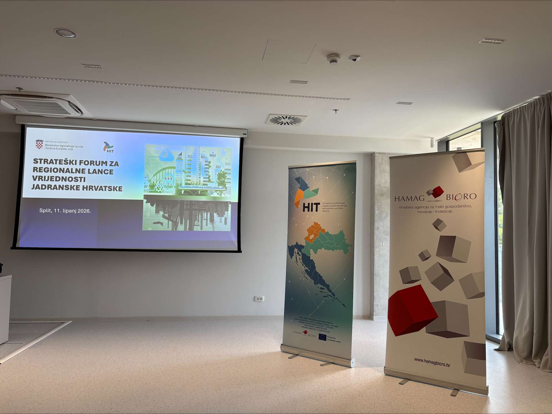 U Splitu održan Strateški forum za regionalne lance vrijednosti Jadranske Hrvatske - 