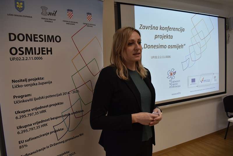 Održana Završna konferencija projekta „Donesimo osmijeh“ UP.02.2.2.11.0006 - 