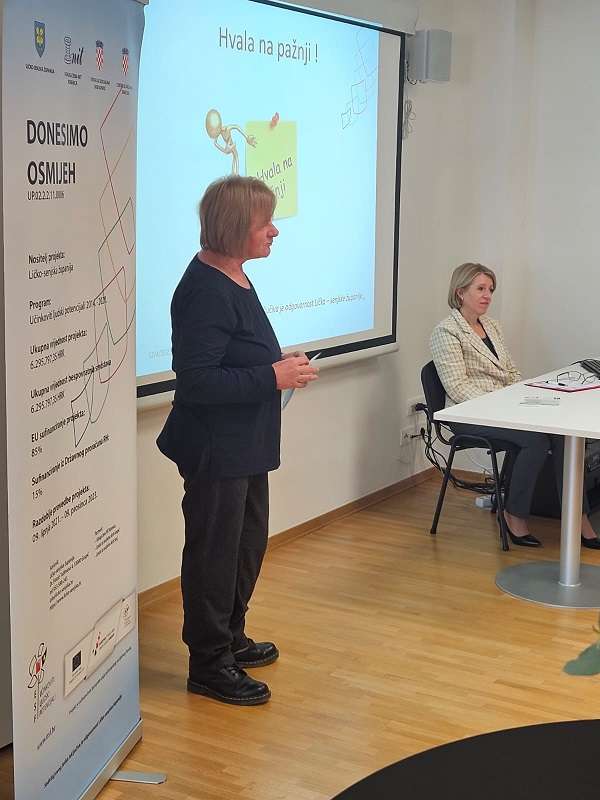 Održana Završna konferencija projekta „Donesimo osmijeh“ UP.02.2.2.11.0006 - 