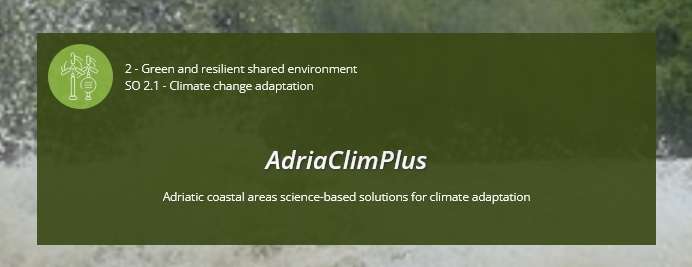 Projekt AdriaClimPlus ima svoju službenu web stranicu! - 