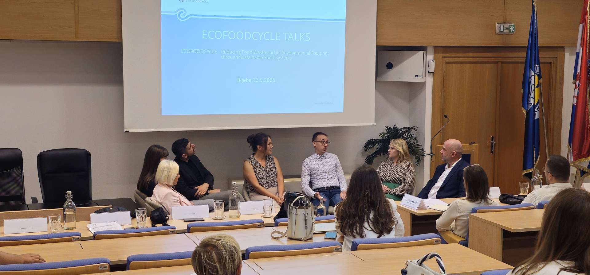 ECOFOODCYCLE Talks u Rijeci – zajedničkim snagama protiv smanjenja nastanka otpada od hrane - 