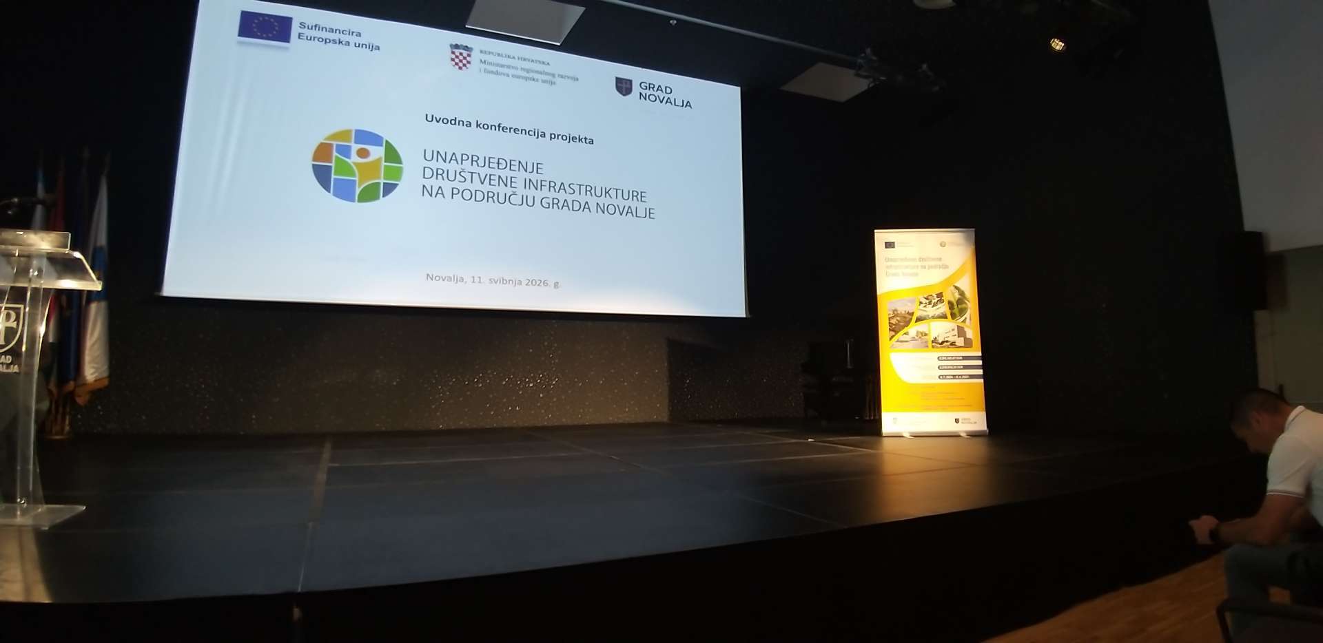 U Novalji održana uvodna konferencija I. faze projekta „Unaprjeđenje društvene infrastrukture na području Grada Novalje“ - 